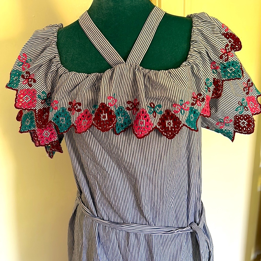 Loft Dress Embroidered